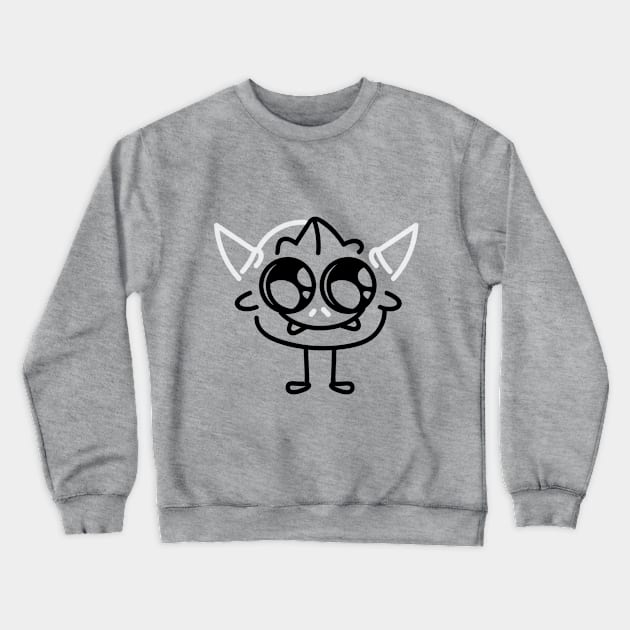 Viking Pocket Monster Crewneck Sweatshirt by Eirtae